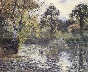 L-etang de Montfoucault Camille Pissarro